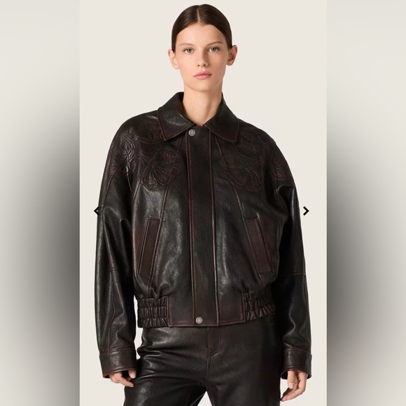 Golden Goose Leather Jacket - Picture 2 of 16